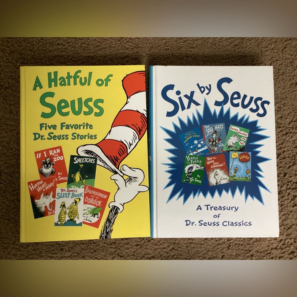 Hard cover Dr. Seuss Book Set